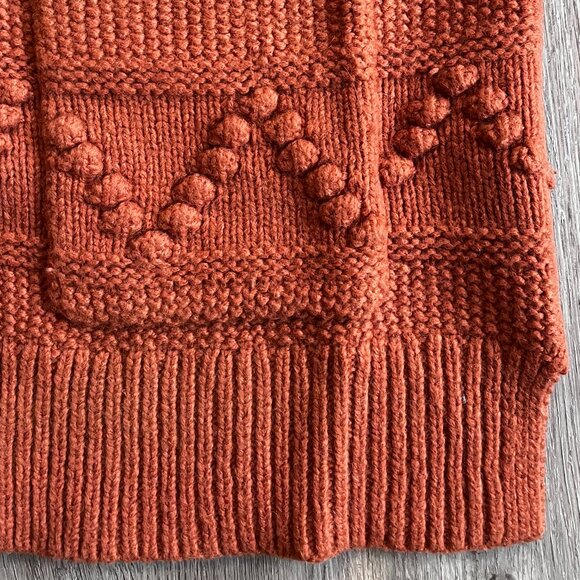 Madewell Rust Cardigan Sweater - Picture 4 of 8